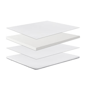Topper Matratzenauflage wasserdicht doppelseitig 160 x 200 cm