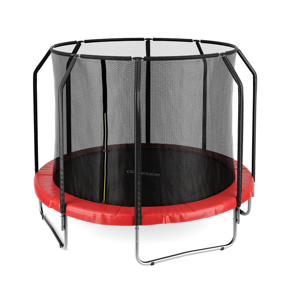 Trampolin 335 cm Komplett-Set rot