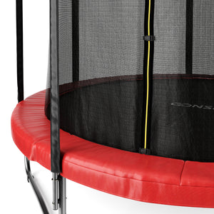 Trampolin 335 cm Komplett-Set rot
