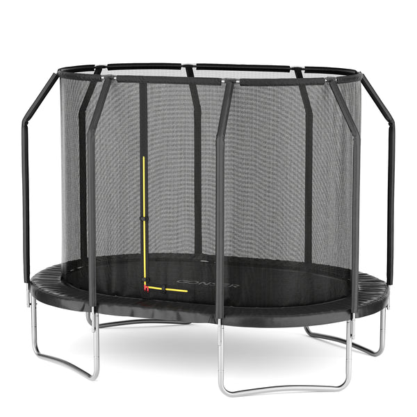 Trampolin oval 213 x 305 cm inkl. Sicherheitsnetz