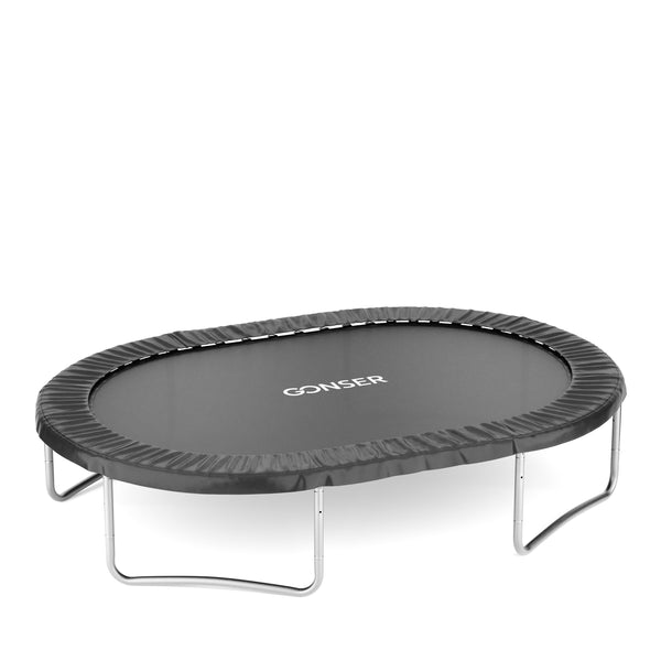 Trampolin oval 213 x 305 cm inkl. Sicherheitsnetz