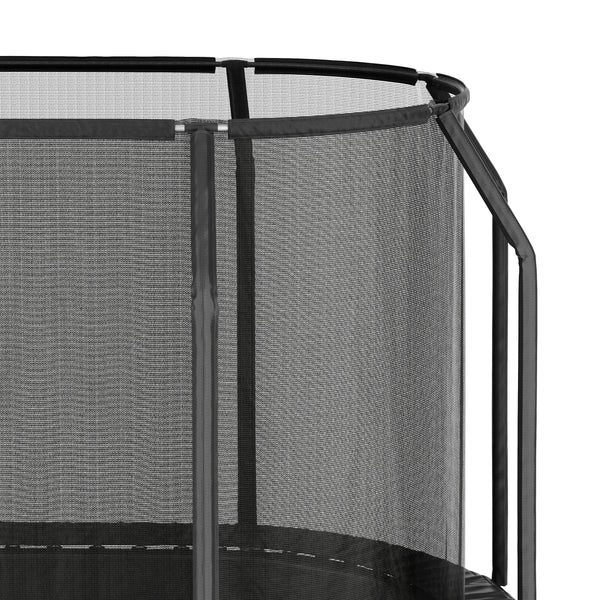 Trampolin oval 213 x 305 cm inkl. Sicherheitsnetz