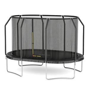Trampolin oval 244 x 366 cm inkl. Sicherheitsnetz