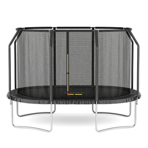 Trampolin oval 244 x 366 cm inkl. Sicherheitsnetz