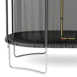 Trampolin oval 244 x 366 cm inkl. Sicherheitsnetz