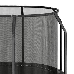 Trampolin oval 244 x 366 cm inkl. Sicherheitsnetz