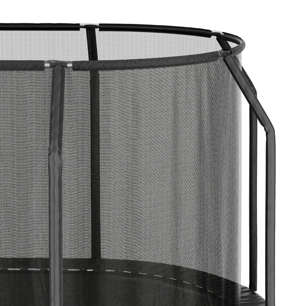 Trampolin oval 244 x 366 cm inkl. Sicherheitsnetz