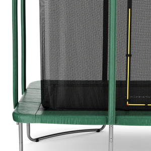 Trampolin rechteckig 244 x 366 cm inkl. Sicherheitsnetz