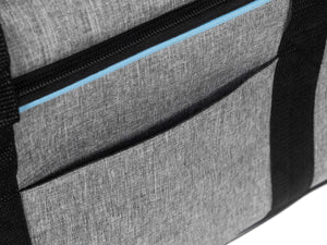 Transportbox für Haustiere erweiterbar 45 x 28 x 28 cm grau