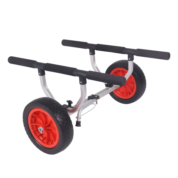 Adjustable transport trolley for SUP and kayak