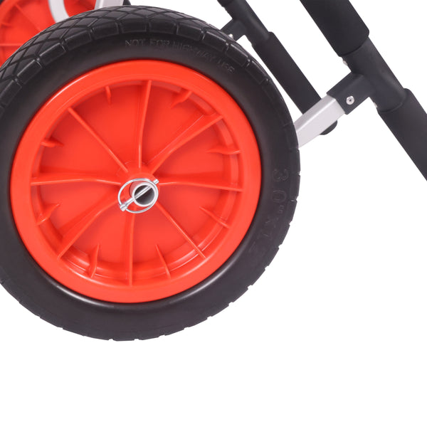 Adjustable transport trolley for SUP and kayak