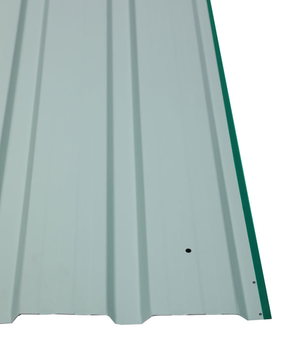 Trapezblech grün 12er Set 129 x 45 cm