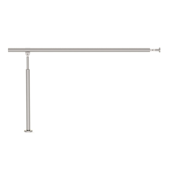 Treppengeländer Handlauf Edelstahl 150 x 90 cm