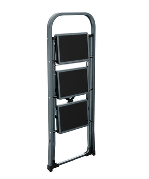 Scaletta a 3 gradini grigio/nero