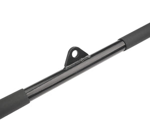 Steel pull-up bar for triceps and biceps, 52 cm, black