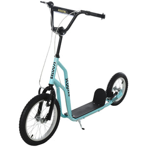 Trottinett Scooter Kickboard Kindertrotti ~ 100kg Blau