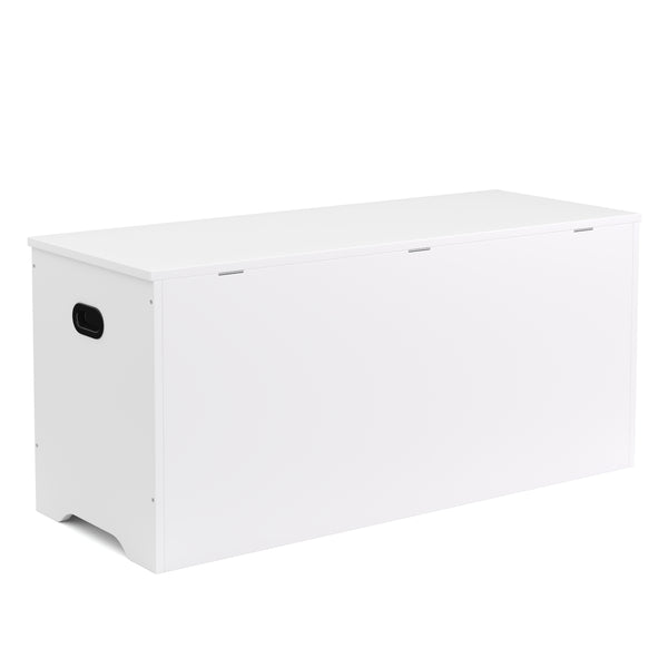 Truhe 100 x 46 x 40 cm weiss