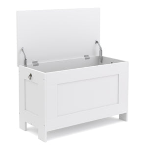 Truhe 76 x 48 x 40 cm weiss