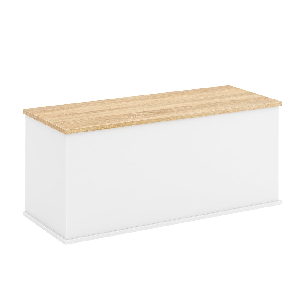 Truhe ARLES 100 x 40 x 47 cm weiss