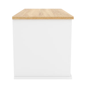 Truhe ARLES 100 x 40 x 47 cm weiss
