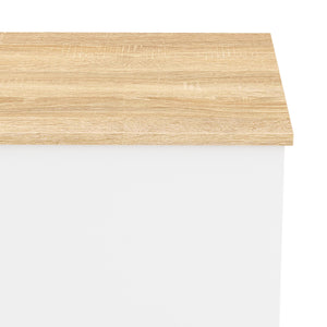 Truhe ARLES 100 x 40 x 47 cm weiss