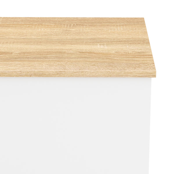 Truhe ARLES 100 x 40 x 47 cm weiss