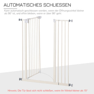 Türschutzgitter Hunde Absperrgitter Schutzgitter 97.5x104.1cm