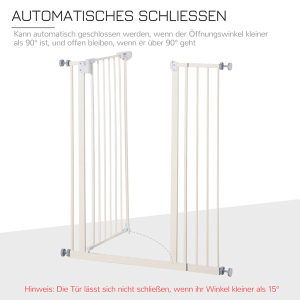 Türschutzgitter Hunde Absperrgitter Schutzgitter 97.5x104.1cm
