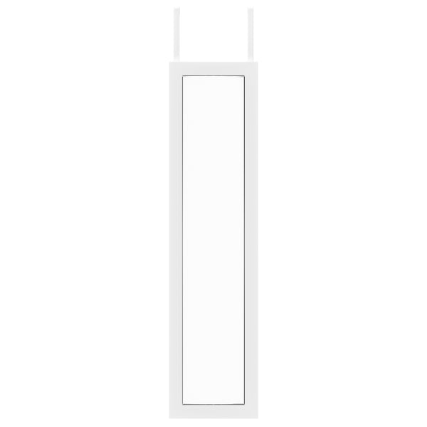 Türspiegel 30 x 120 cm weiss
