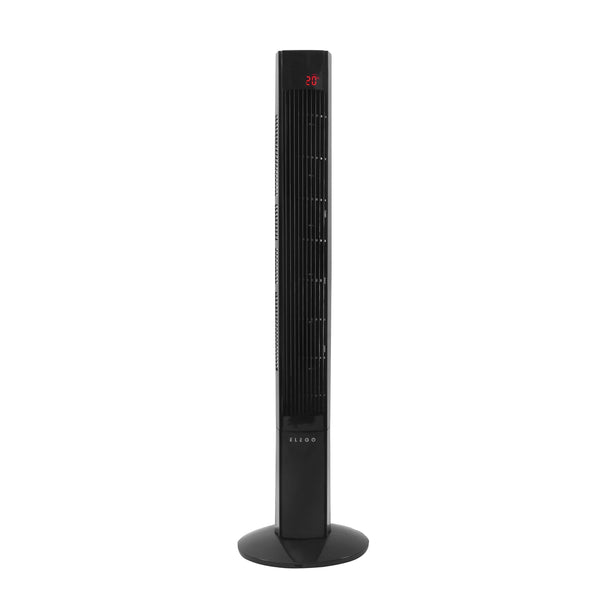 Turmventilator 117 cm schwarz