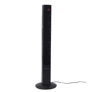 Turmventilator 117 cm schwarz