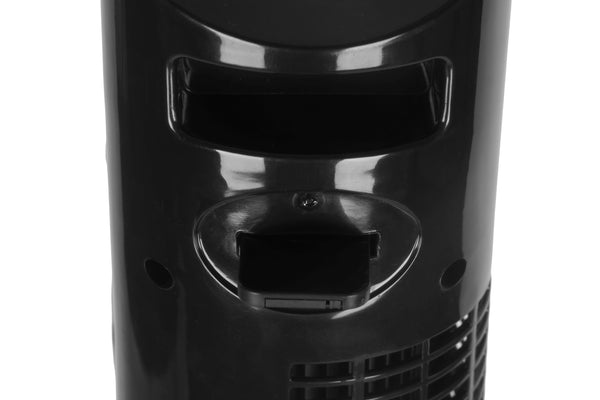Turmventilator 117 cm schwarz