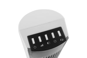Turmventilator 117 cm weiss