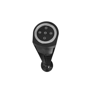 Turmventilator mit Touchscreen 123 cm schwarz