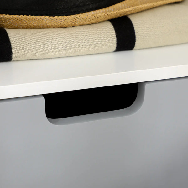Nachttisch Nachtkommode Nachtschrank mit Schublade Weiss