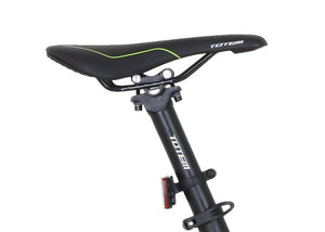 TOTEM vollgefedertes Mountainbike, schwarz/gelb - Rahmen: 46cm