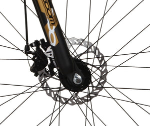 Mountainbike Velo Hardtail 26"""" CROW-X schwarz/gelb - Rahmen: 44cm