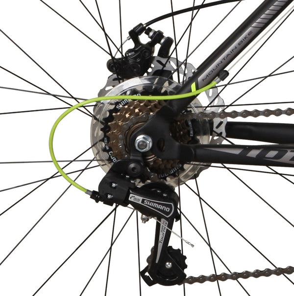 Mountainbike Velo Hardtail 26"""" CROW-X schwarz/gelb - Rahmen: 44cm
