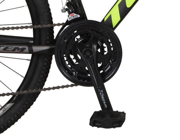 Mountainbike Velo Hardtail 26"""" CROW-X schwarz/gelb - Rahmen: 44cm