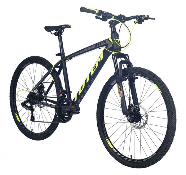 Mountainbike Velo Hardtail 26"""" CROW-X schwarz/gelb - Rahmen: 44cm