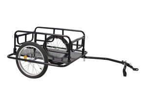 Veloanhänger Transportanhänger schwarz