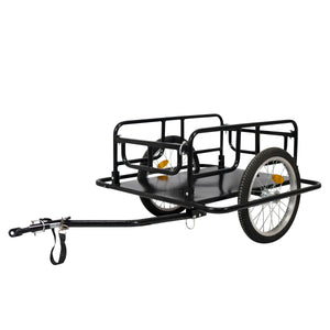 Veloanhänger Transportanhänger schwarz