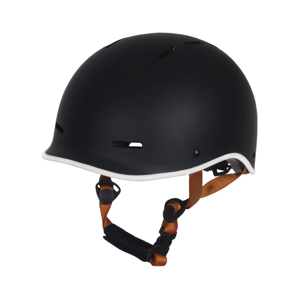 Velohelm Retro 52 - 62 cm schwarz