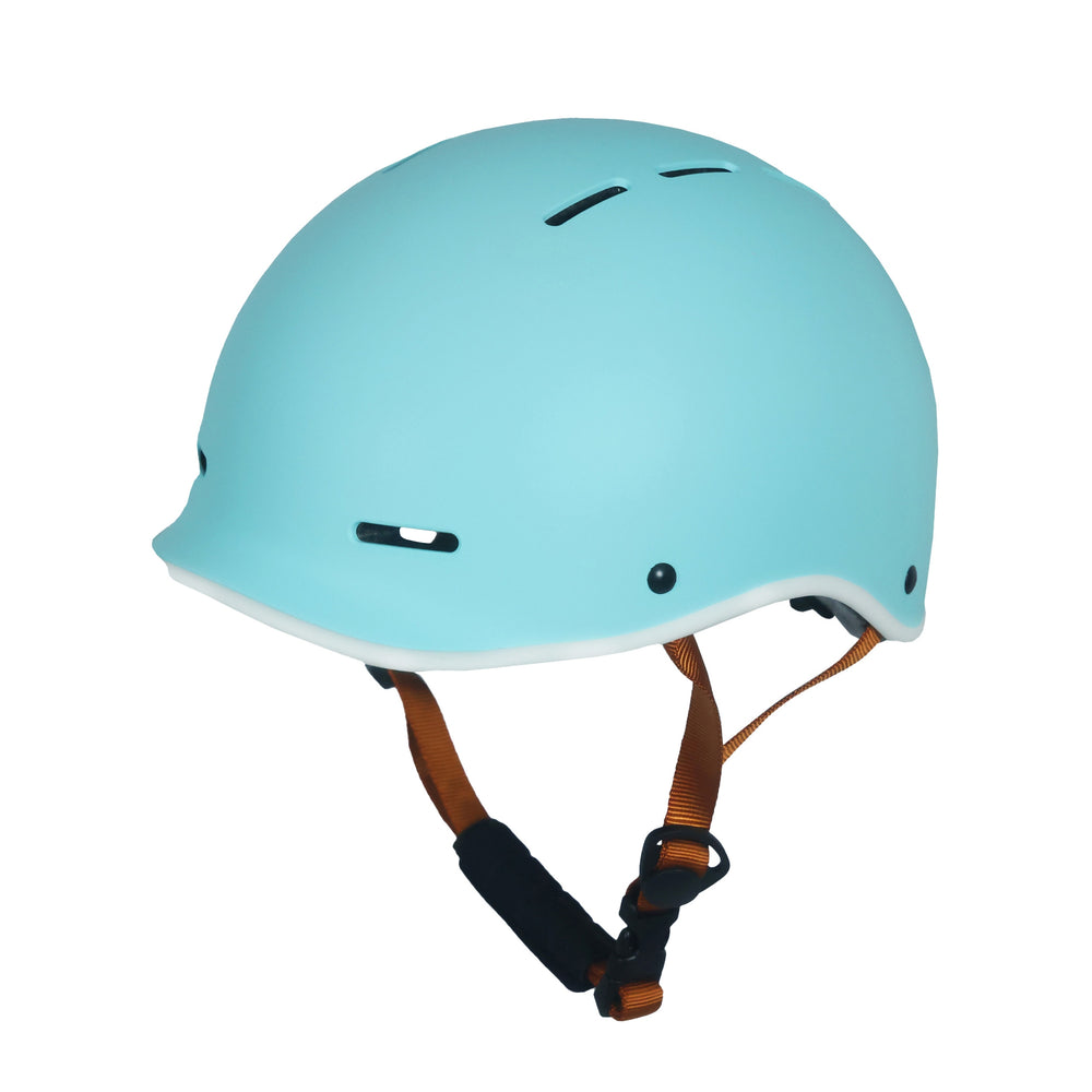 Casco da bicicletta retrò, 52-62 cm, turchese