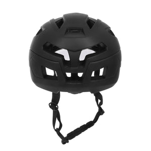 Velohelm Skatehelm mit Visier 55 - 58 cm schwarz