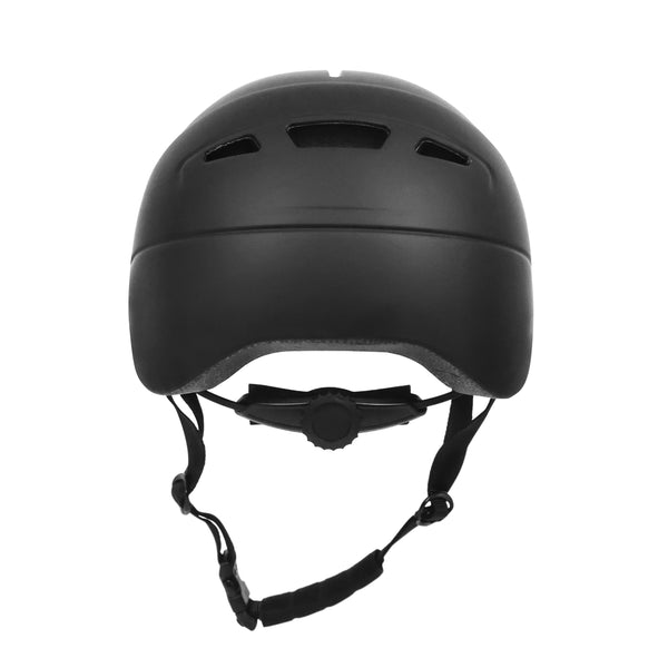 Velohelm Skatehelm 53 - 55 cm schwarz
