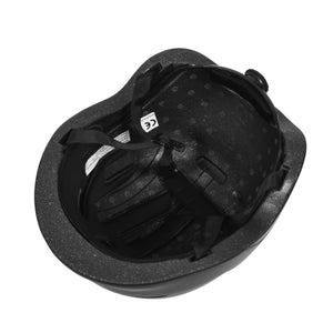 Velohelm Skatehelm 58 - 61 cm schwarz