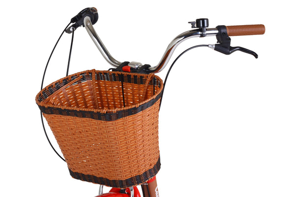 Velokorb vorne braun