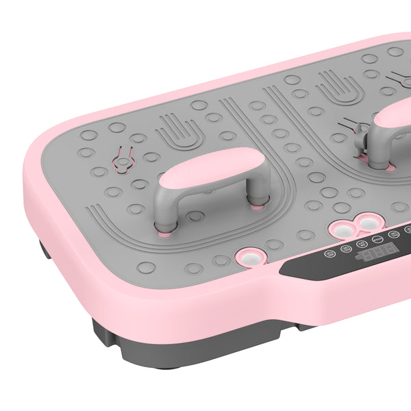 Vibrationsplatte SALTUS rosa/grau