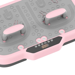 Vibrationsplatte SALTUS rosa/grau
